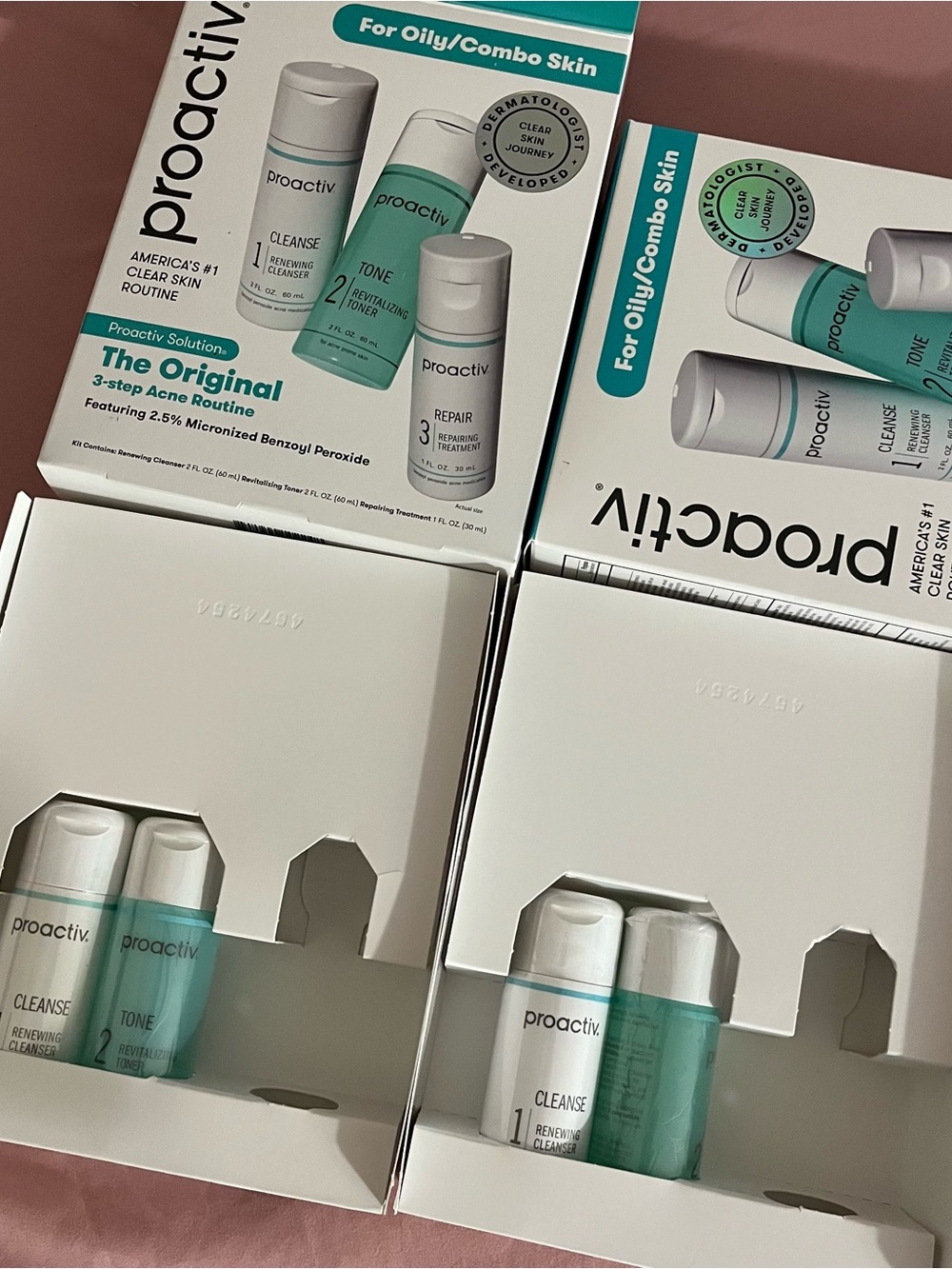 Proactiv step 1 & 2 only! TWO sets